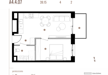 Mieszkanie w inwestycji: Belg Apartamenty etap II