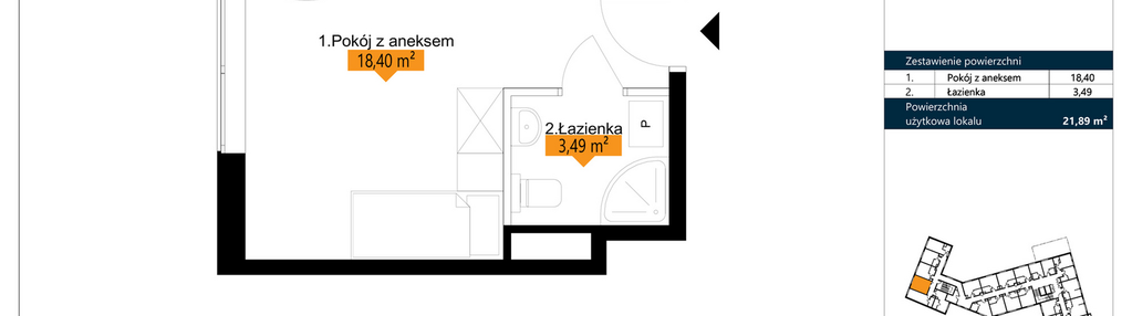 Mieszkanie w inwestycji: ŁACINA SPOT