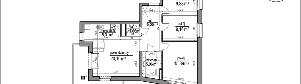 Mieszkanie w inwestycji: Osiedle Rytm etap 3