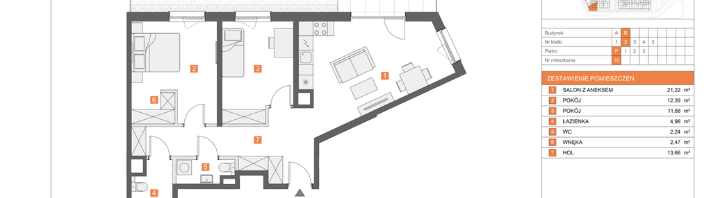 Mieszkanie w inwestycji: Osiedle Myśliborska