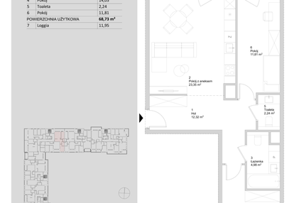 Mieszkanie w inwestycji: ATAL Parkowa