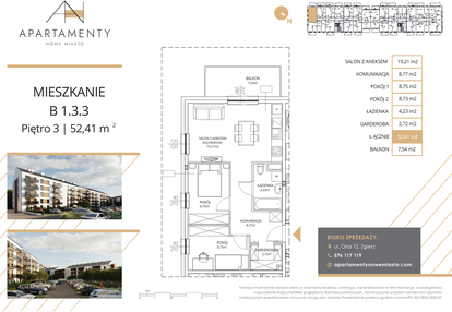 Mieszkanie w inwestycji: Apartamenty Nowe Miasto