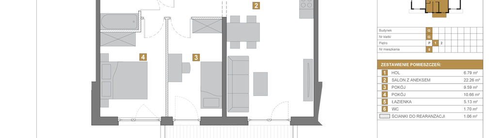 Mieszkanie w inwestycji: Wille Biskupin II