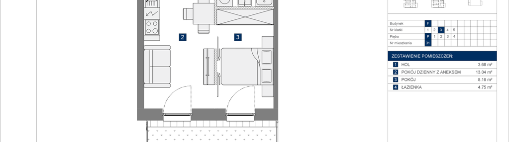 Mieszkanie w inwestycji: Apartamenty Park Matecznego Etap 2