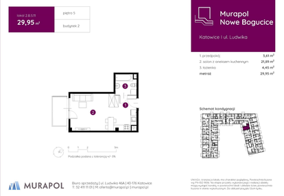 Mieszkanie w inwestycji: Murapol Nowe Bogucice