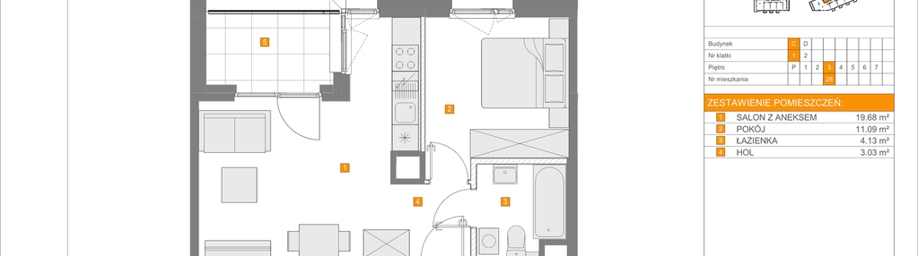 Mieszkanie w inwestycji: Apartamenty Literacka etap 2