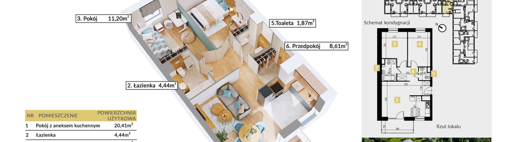 Mieszkanie w inwestycji: Aleja Bohaterów