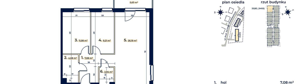 Mieszkanie w inwestycji: Kaskada Jasień - etap II