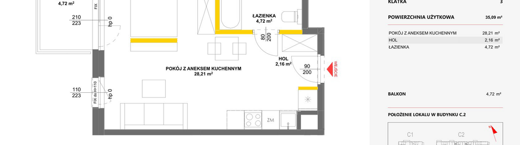 Mieszkanie w inwestycji: Miasteczko Julianów etap 2