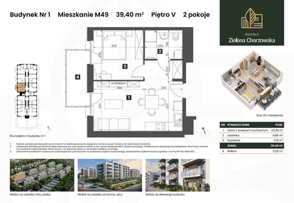Mieszkanie w inwestycji: Osiedle Zielona Chorzowska