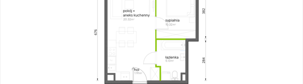 Mieszkanie w inwestycji: Aroniowa Vita