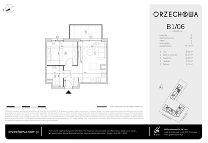 Mieszkanie w inwestycji: Orzechowa 2