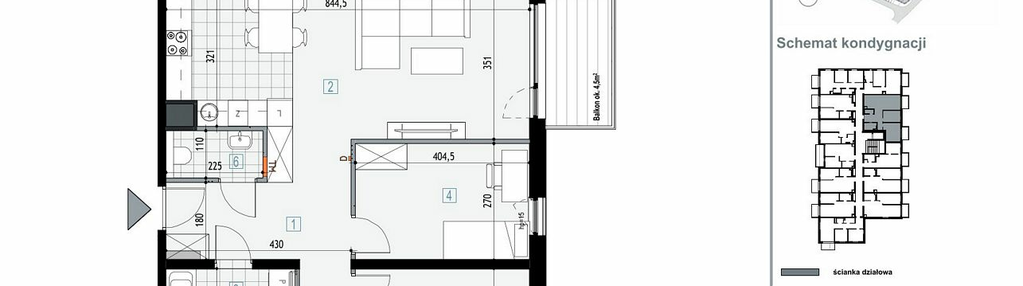 Mieszkanie w inwestycji: Apartamenty Kopernika