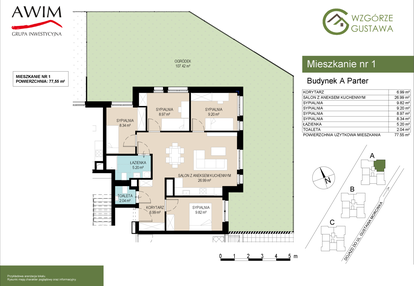 Mieszkanie w inwestycji: Wzgórze Gustawa