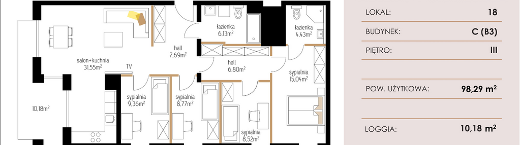 Mieszkanie w inwestycji: Enklawa Natury