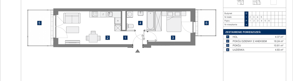 Mieszkanie w inwestycji: Apartamenty Park Matecznego Etap 1
