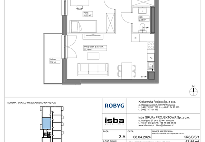 Mieszkanie w inwestycji: Apartamenty Krakowska etap VIII