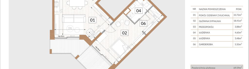 Mieszkanie w inwestycji: Portico Marina