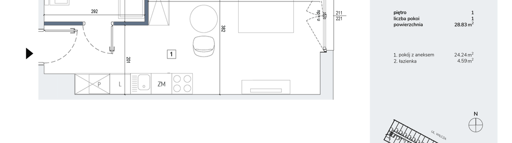 Mieszkanie w inwestycji: Museo