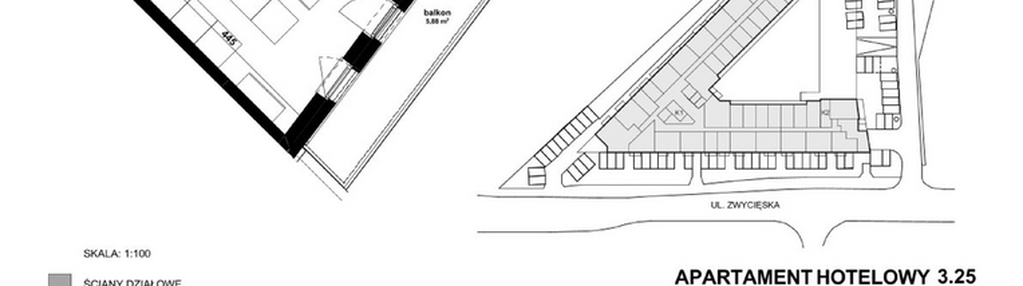 Mieszkanie w inwestycji: Apartamentowiec Zwycięska 3 - inwestycyjne