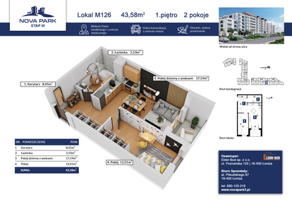 Mieszkanie w inwestycji: Nova Park etap III