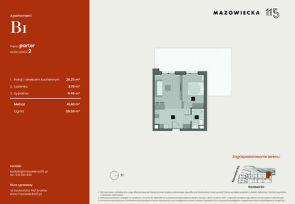 Mieszkanie w inwestycji: Mazowiecka 115
