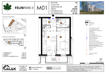Mieszkanie w inwestycji: Felin Park II etap 2