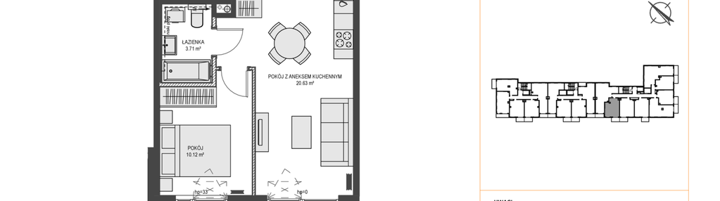 Mieszkanie w inwestycji: Przystań Brzeźno