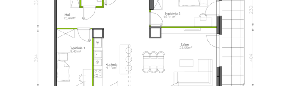 Mieszkanie w inwestycji: Aleje Praskie