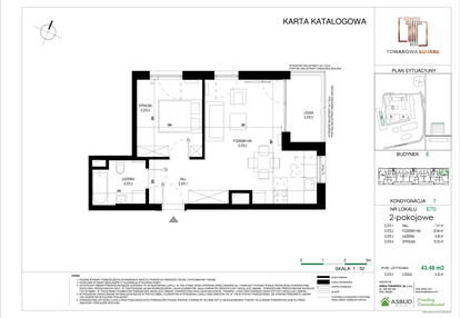 Mieszkanie w inwestycji: Towarowa Square