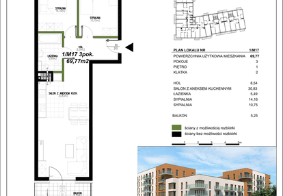 Mieszkanie w inwestycji: Apartamenty nad Bugiem - etap II