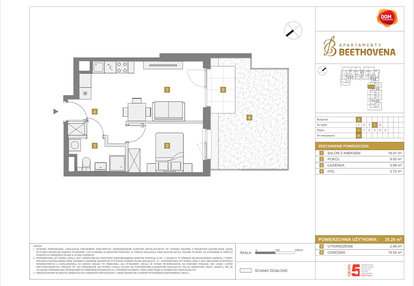 Mieszkanie w inwestycji: Apartamenty Beethovena