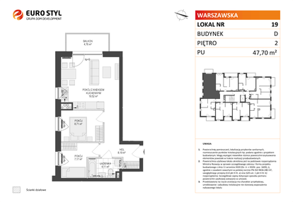 Mieszkanie w inwestycji: Osiedle Warszawska etap II