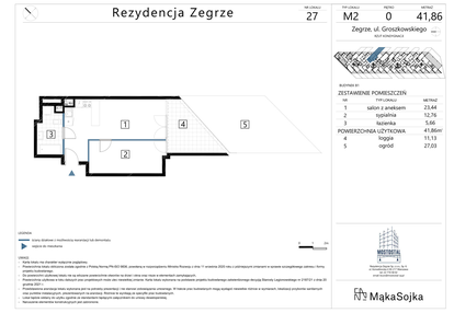 Mieszkanie w inwestycji: Rezydencja Zegrze etap II