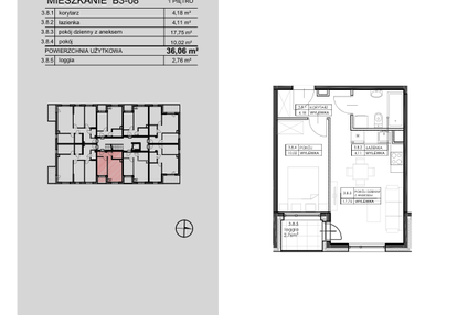 Mieszkanie w inwestycji: Galaktyczna