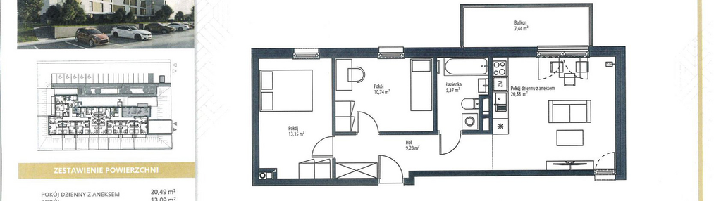 Mieszkanie w inwestycji: Mickiewicza