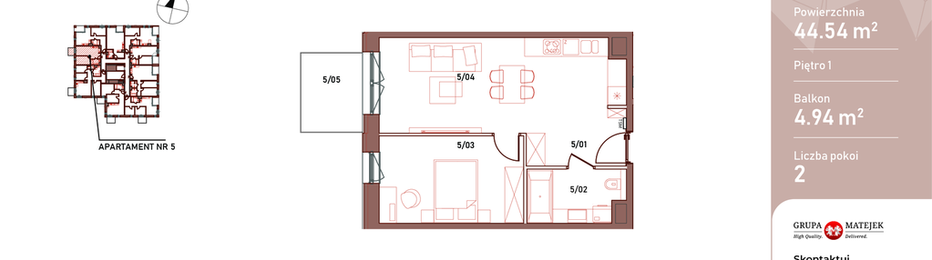 Mieszkanie w inwestycji: Kopalniana