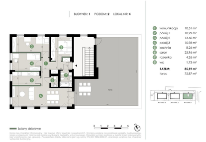 Mieszkanie w inwestycji: Osiedle Kwiatowa