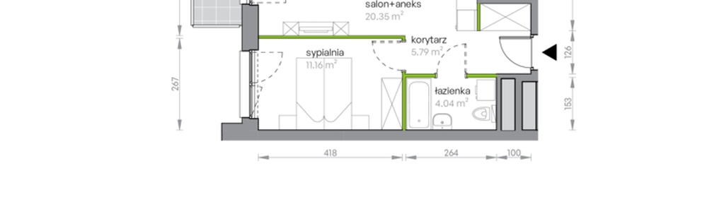 Mieszkanie w inwestycji: Legnicka Vita