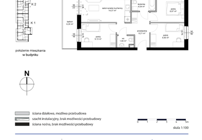 Mieszkanie w inwestycji: Kwarcowe Wzgórze - bud. 2