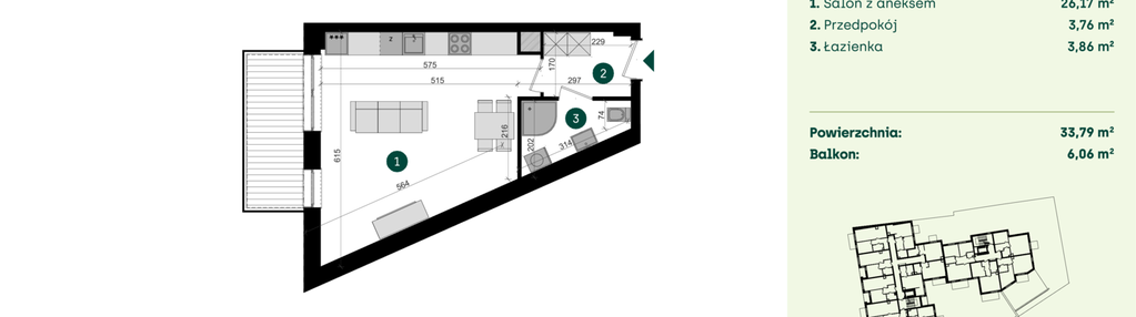 Mieszkanie w inwestycji: Pogonowskiego 52
