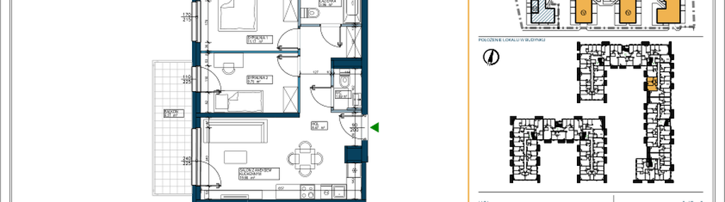 Mieszkanie w inwestycji: Osiedle Hemara - etap III bud. 2 i 3