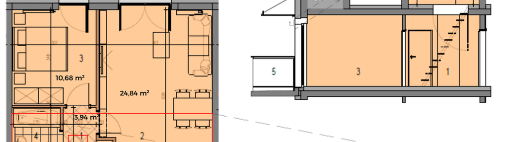 Mieszkanie w inwestycji: Partynice House II budynek P i R