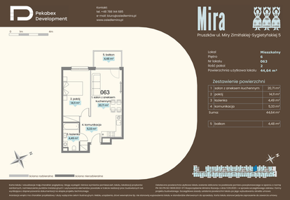 Mieszkanie w inwestycji: Mira