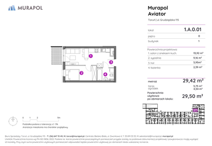 Mieszkanie w inwestycji: Murapol Aviator