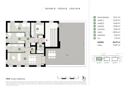 Mieszkanie w inwestycji: Osiedle Kwiatowa