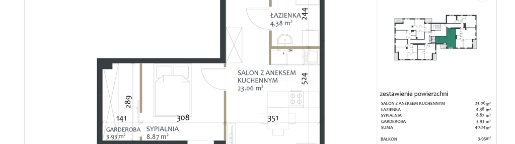 Mieszkanie w inwestycji: Sosnovia