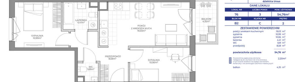 Mieszkanie w inwestycji: Osiedle Prystora Etap 2