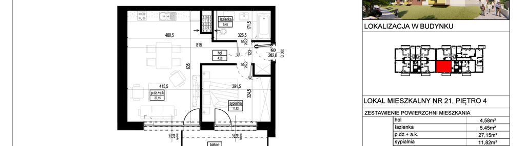 Mieszkanie w inwestycji: Wólczańska 248 - etap II