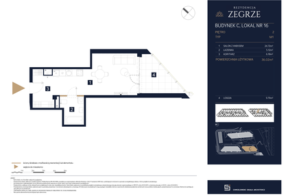 Mieszkanie w inwestycji: Rezydencja Zegrze etap III